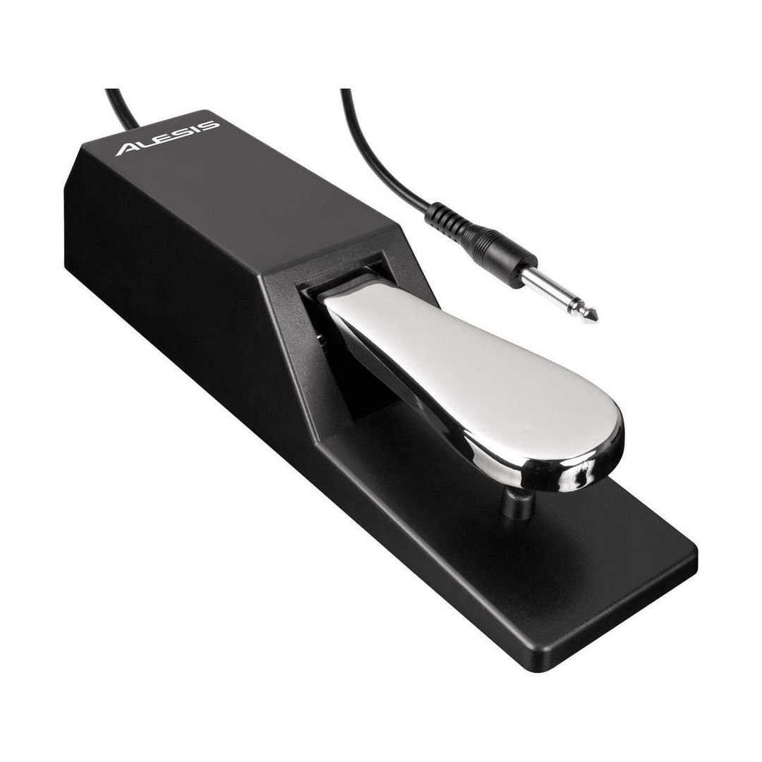 Alesis ASP-2 - Universelles Sustain-Pedal mit Piano-Style-Action für MIDI-Keyboards, Digitalpianos u