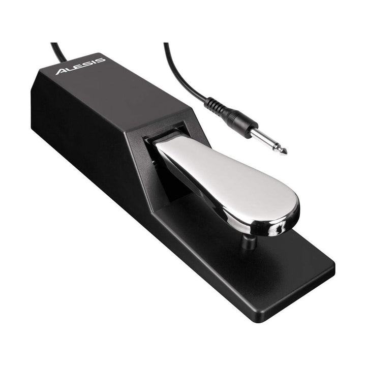 Alesis ASP-2 - Universelles Sustain-Pedal mit Piano-Style-Action für MIDI-Keyboards, Digitalpianos u