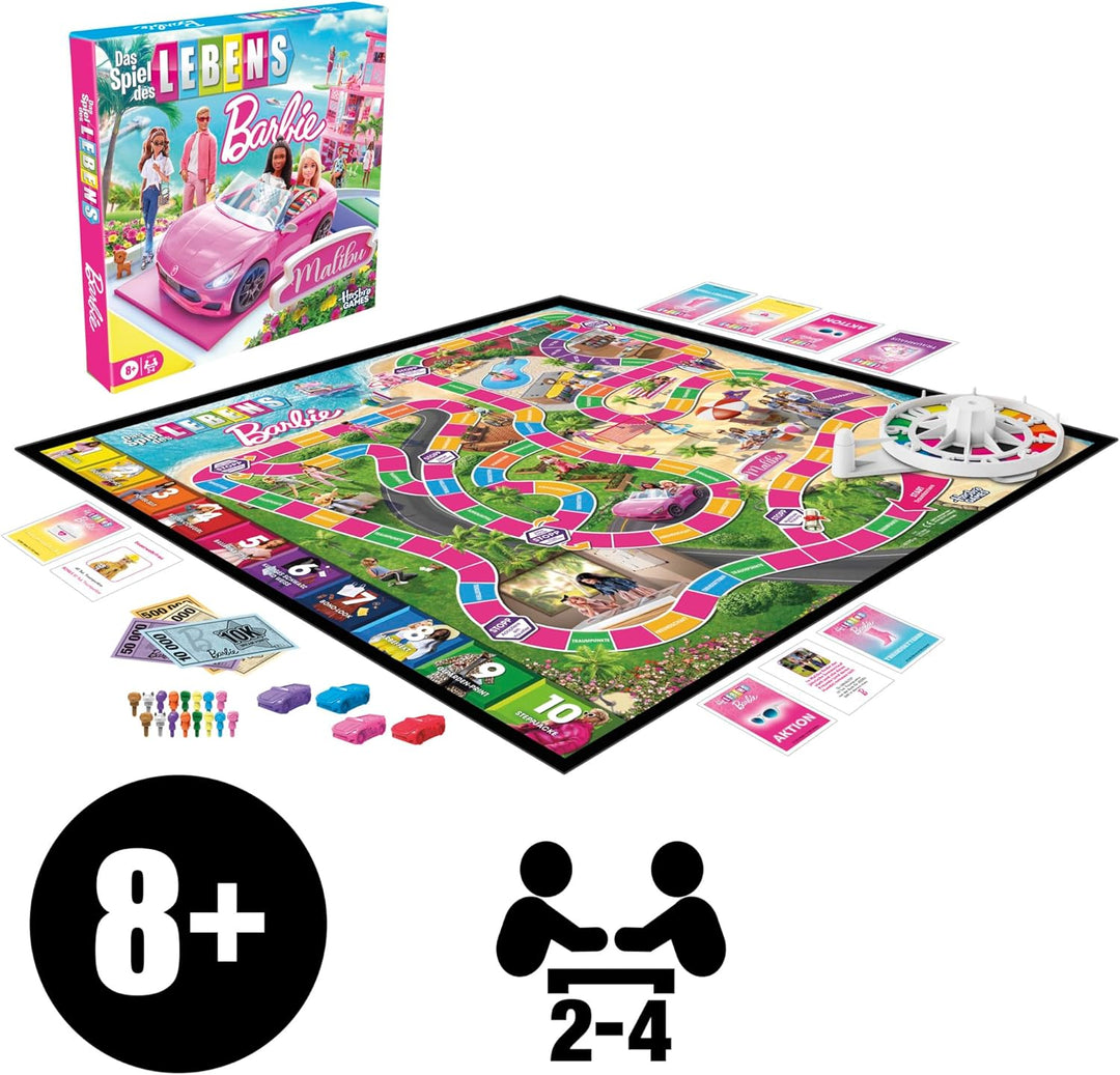 Das Spiel des Lebens: Barbie Edition Brettspiel - Deutsche Fassung, Barbie