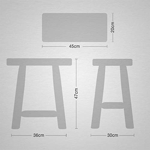 Anton Doll Holzmanufaktur Hocker Hans aus Eichenholz, Naturprodukt 100%, handgefertigter Sitzhocker