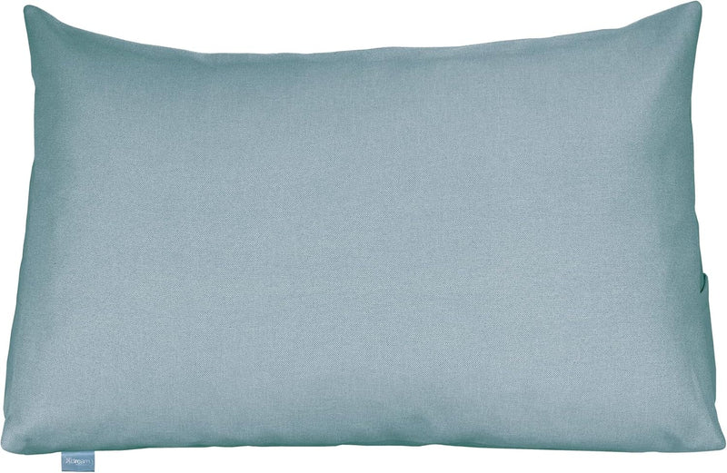 XDREAM Bettsitzkissen, Keilkissen für Bett und Sofa türkis | Stabiles Rückenkissen und Lendenkissen
