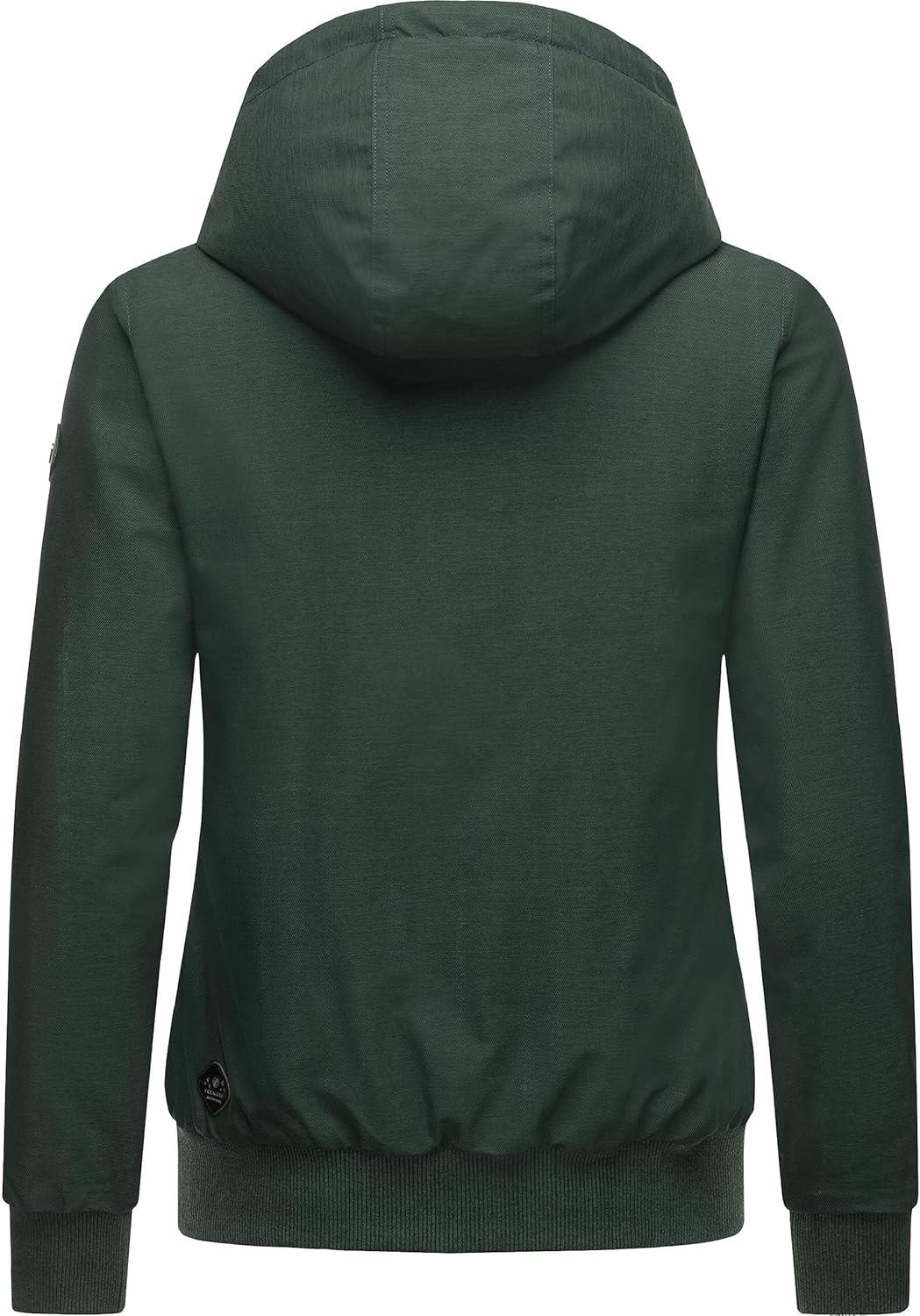 Ragwear Damen warme wasserdichte Winterjacke Outdoorjacke mit Kapuze Nuggie Melange XS-6XL, XXL Dark