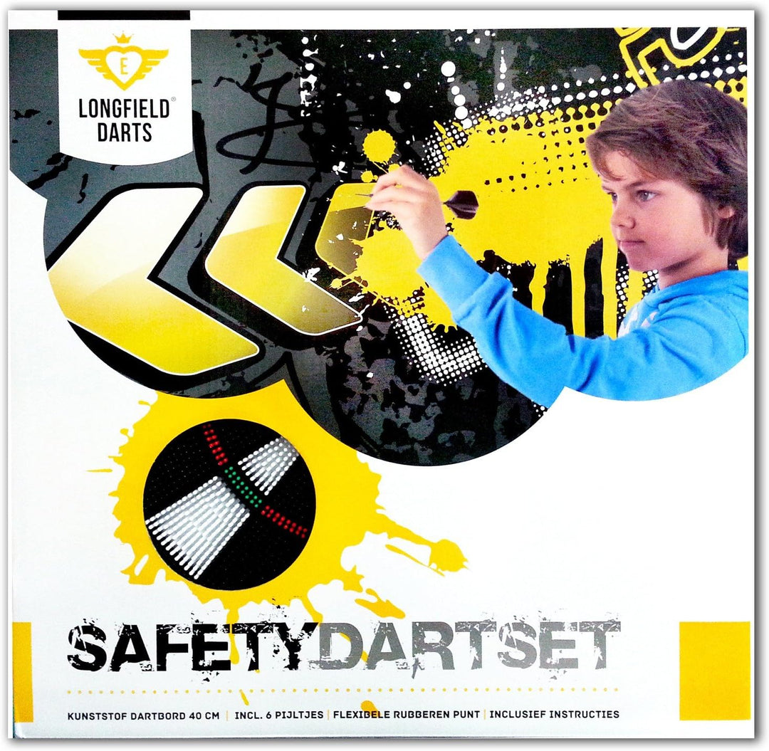 Engelhart - 065020- Safety Dart Set - Kinder Dartscheibe mit Target und Dart Safe - 1 Ziel von Darts