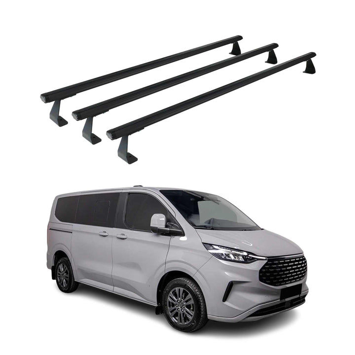OMAC Heavy Duty Dachträger Querträger kompatibel mit Ford Transit Custom/Tourneo Custom II 2023-2026