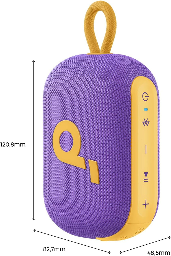 soundcore Select 4 Go Bluetooth Lautsprecher, ultraportabel, bis zu 20h Wiedergabe, IP67 Wasser- und