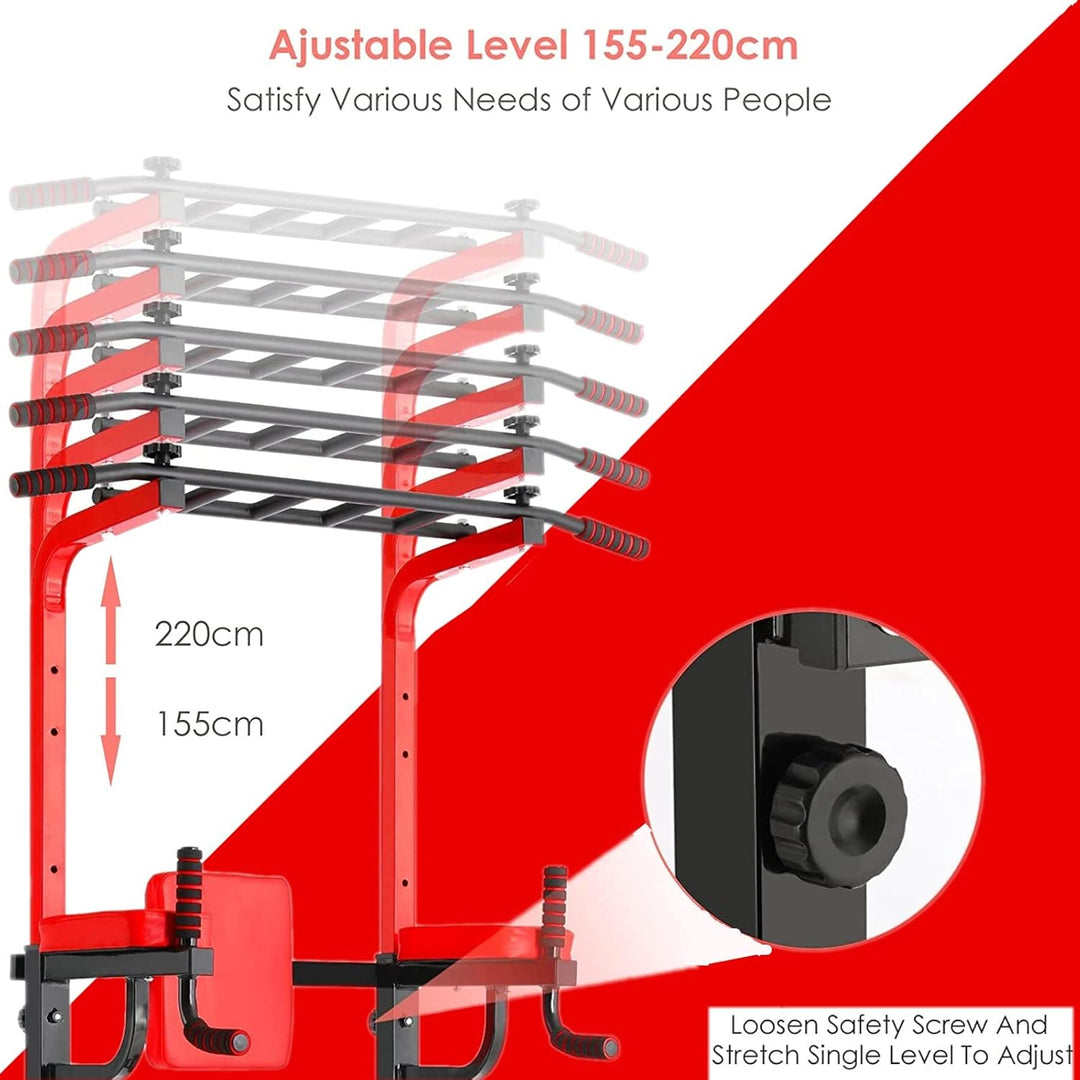 Power Tower Dip Station KlimmzugstangeFreistehend Multifunktion für power station Krafttrainingsgerä