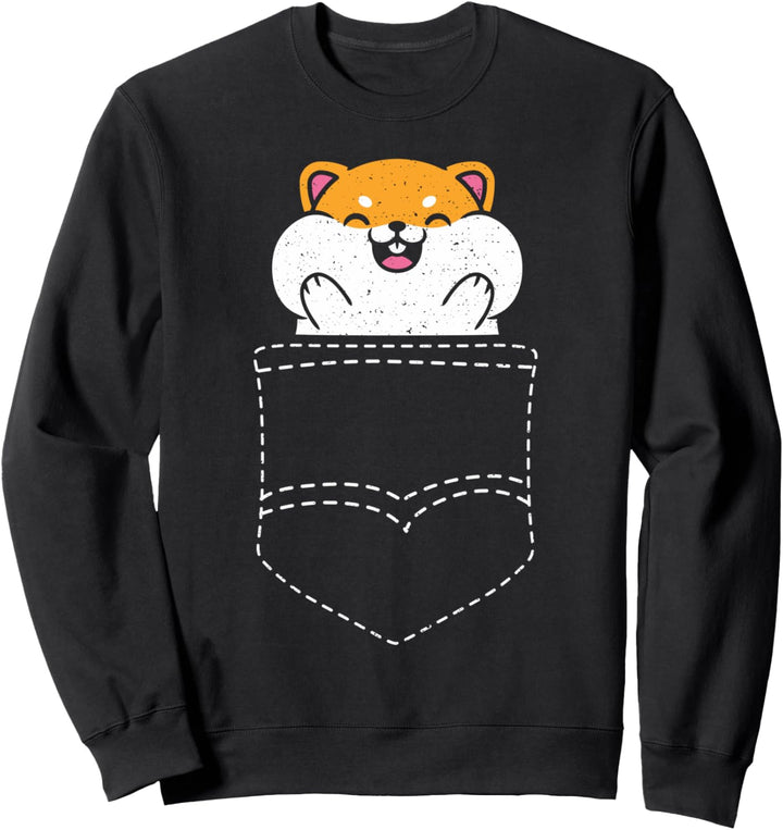 Hamster: Hamster Pocket - Haustiere Sprüche Sweatshirt