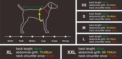 iEnergy™ LUN Hunderegenmantel Hunde Regenjacke windabweisender, ultraleichter und reflektierender Hu