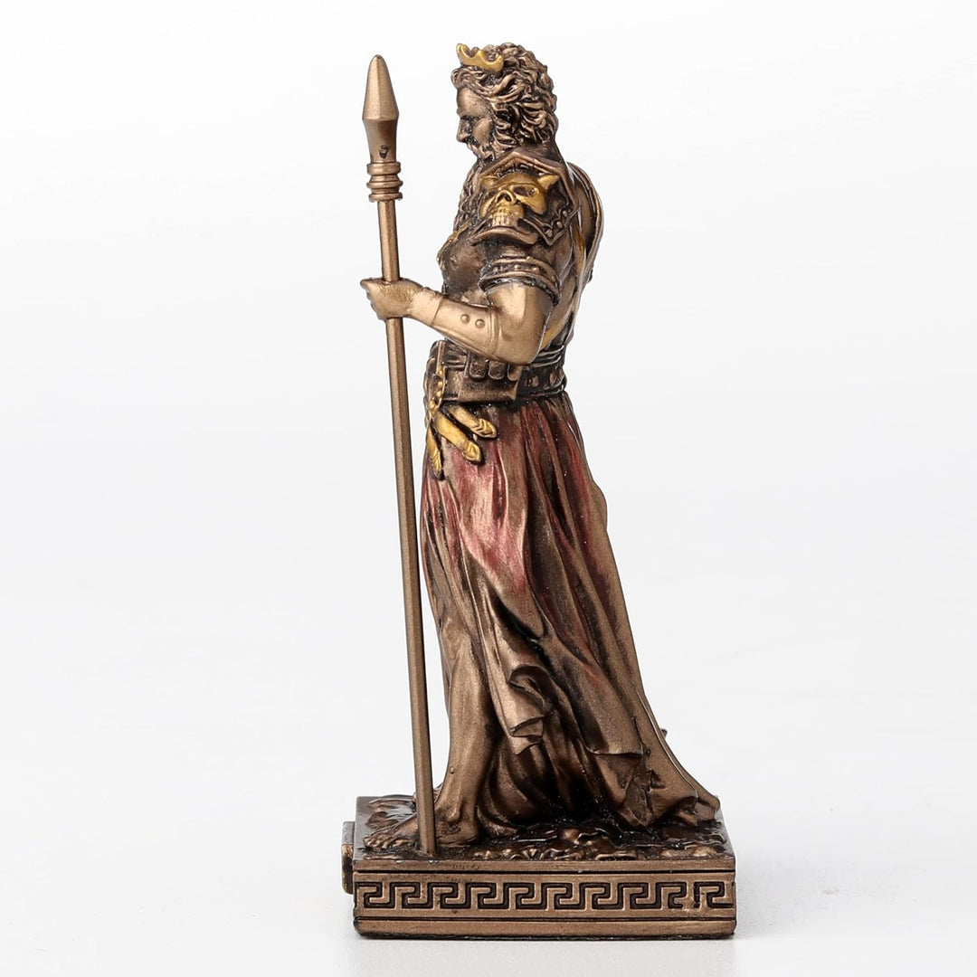 Veronese Design Griechische Götter Miniaturfigur (Hades, Bronze) Hades Bronze, Hades Bronze