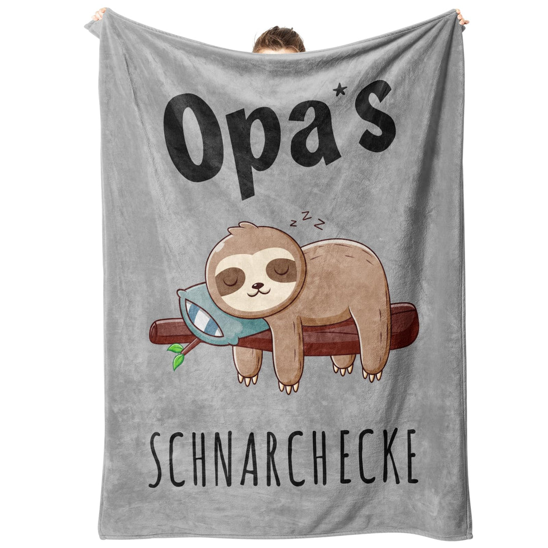 Niyewsor Opa Geschenk Geburtstag Weihnachten, Flanelldecke Flauschig Geschenke für Opa von Enkel, Ge
