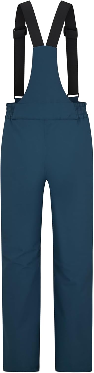 Ziener Unisex Kinder Ski-Hose, Schnee-Hose | wasserdicht, Winddicht, warm Abol 128 Hale Navy, 128 Ha