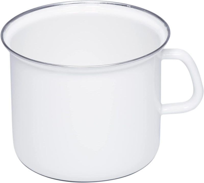 Riess, 0271-033, Hoher Topf ohne Deckel 16, CLASSIC- WEISS, Durchmesser 16 cm, Inhalt 2 Liter, Höhe