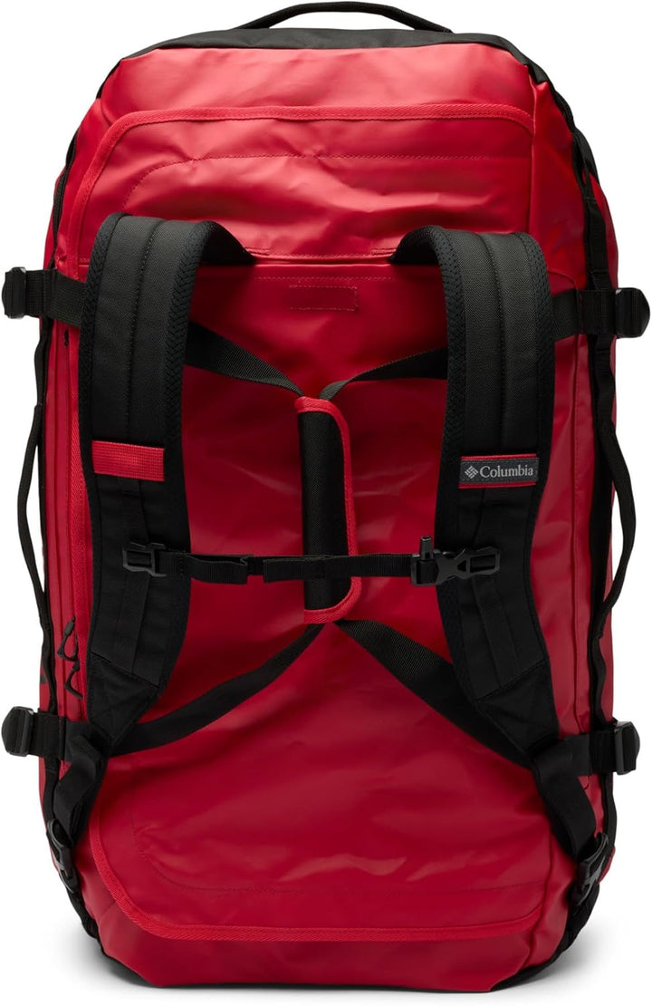 Columbia Unisex Landroamer 60L Duffel, Duffle, Mountain Red/Black, One Size Einheitsgrösse Mountain