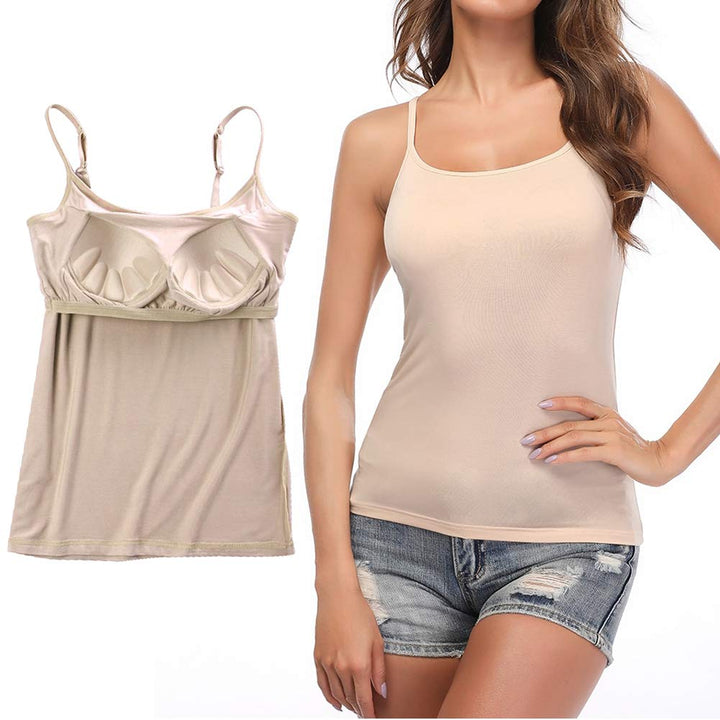STARBILD Damen Unterhemd, S-4XL M Beige, M Beige