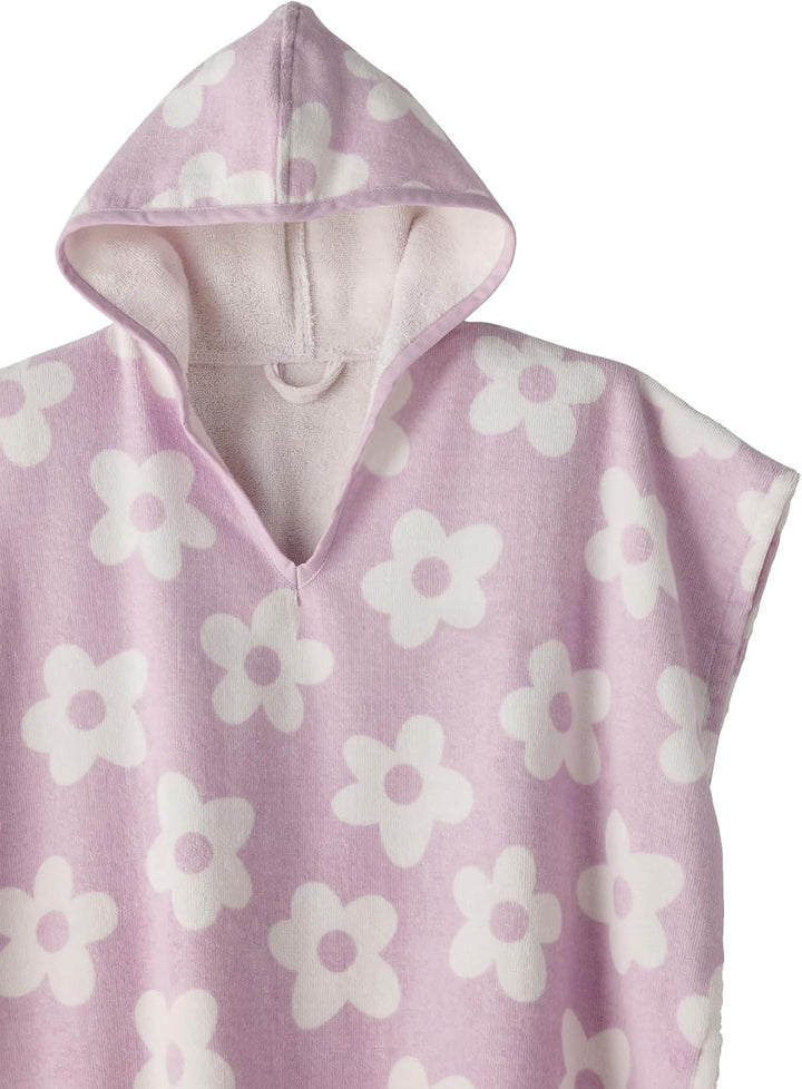 Vertbaudet Kinder Badeponcho mit Recycling-Baumwolle VIOLET 104-116, VIOLET 104-116