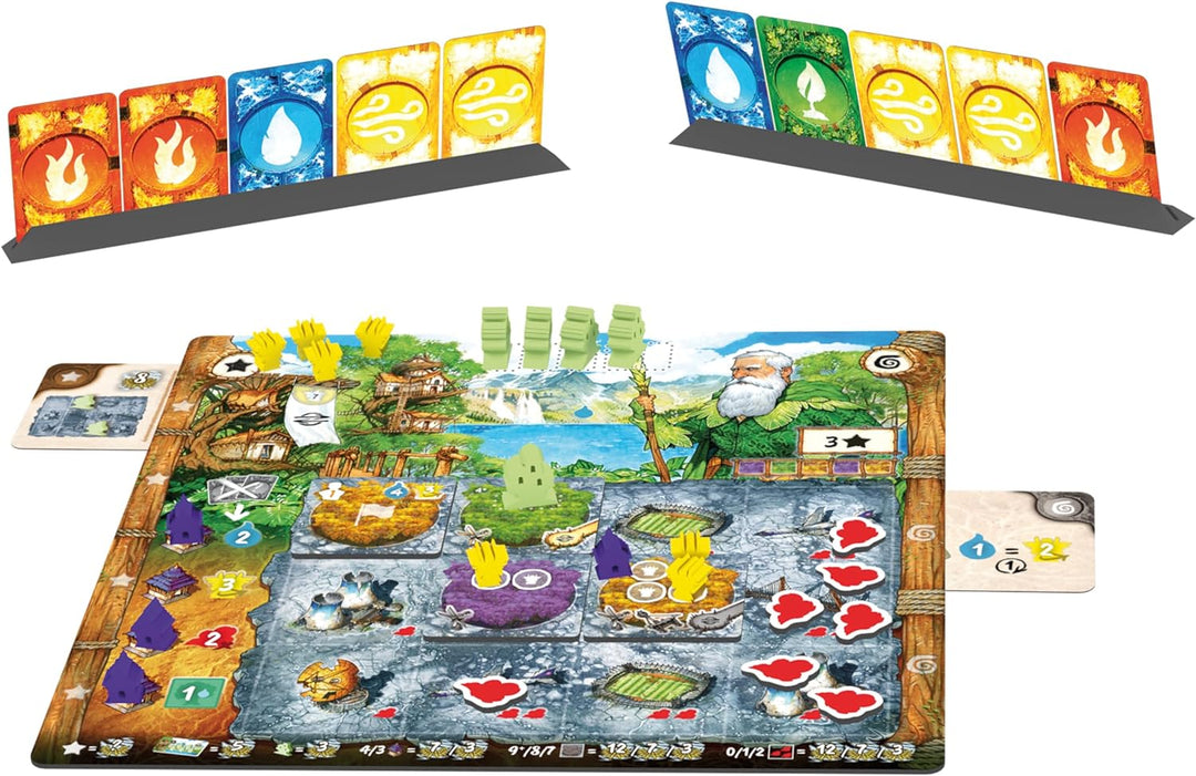 HUCH! Tribes of The Wind Strategiespiel, für 2 bis 5 Spieler