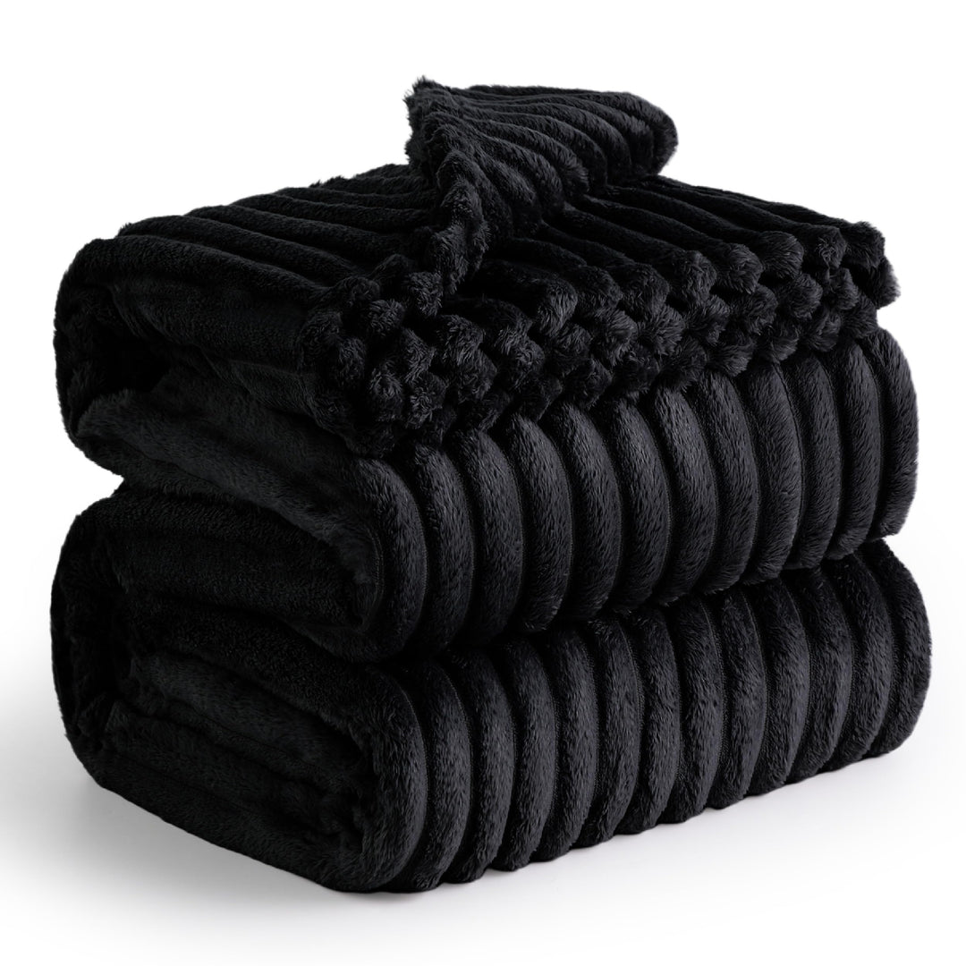 BEDSURE Kuscheldecke für Zimmer Deko - Wolldecke & Fleecedecke, Sofadecke, Weiche Warme Grobe Kordde