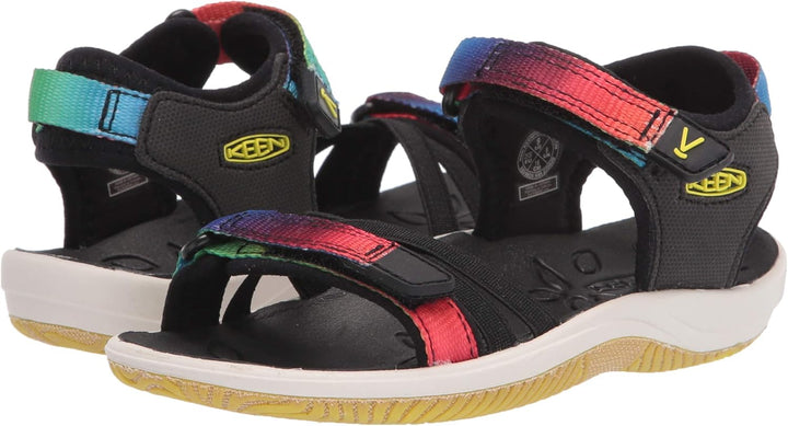 KEEN Unisex Kinder Verano-c Sandal 24 EU Black Original Tie Dye, 24 EU Black Original Tie Dye