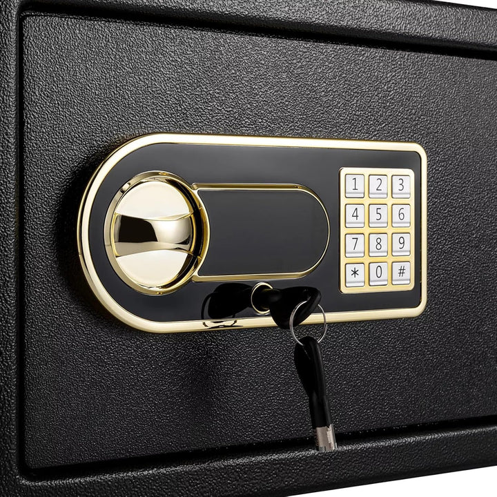 25 L Tresor Möbeltresor Safe Tresor Digitaler Tresorschrank Mit Schlüssel,Kennwort Safe Geldschran
