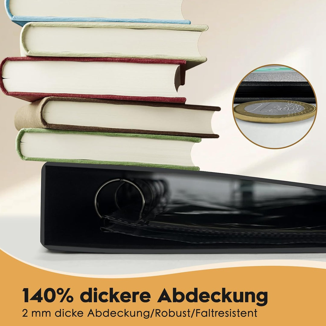 Nariolar Puzzle-Aufbewahrungsordner für 1000 Teile – 15 HD-Taschen, Platz für 30 Puzzles, staubdicht