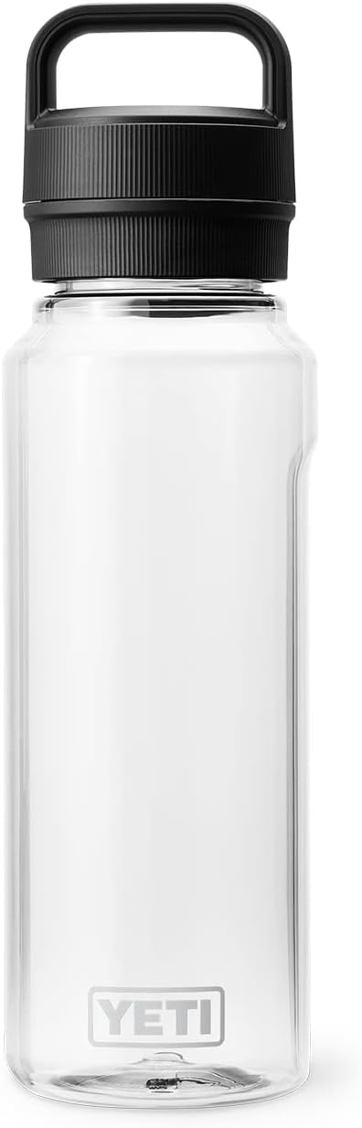 YETI Yonder Wasserflasche mit Yonder Chug-Kappe, transparent, 1 l 1 l Blau, 1 l Blau