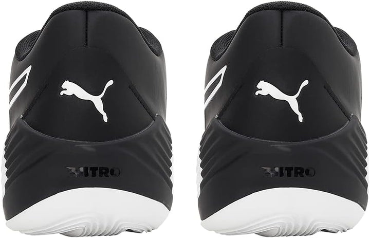 PUMA Unisex Fusion Nitro Team Basketballschuh, 42.5 EU Puma Black Puma White