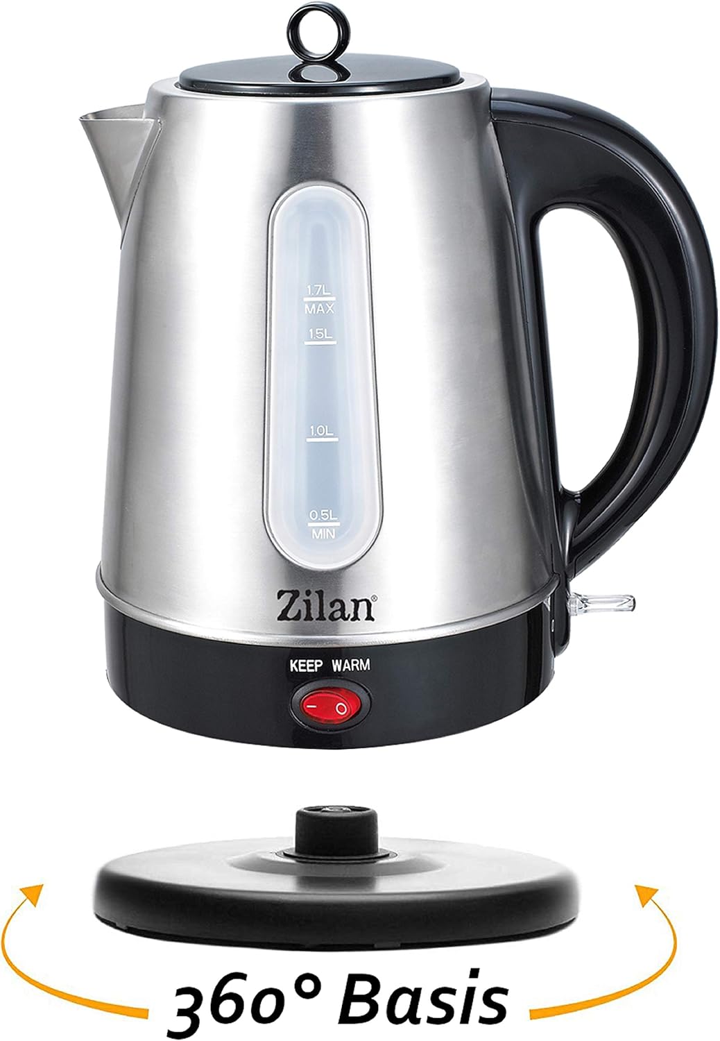 Teekocher | 100% BPA-Frei | 2200 Watt | Überhitzungsschutz | Kalkfilter | Sicherheitsglas | Teemasch