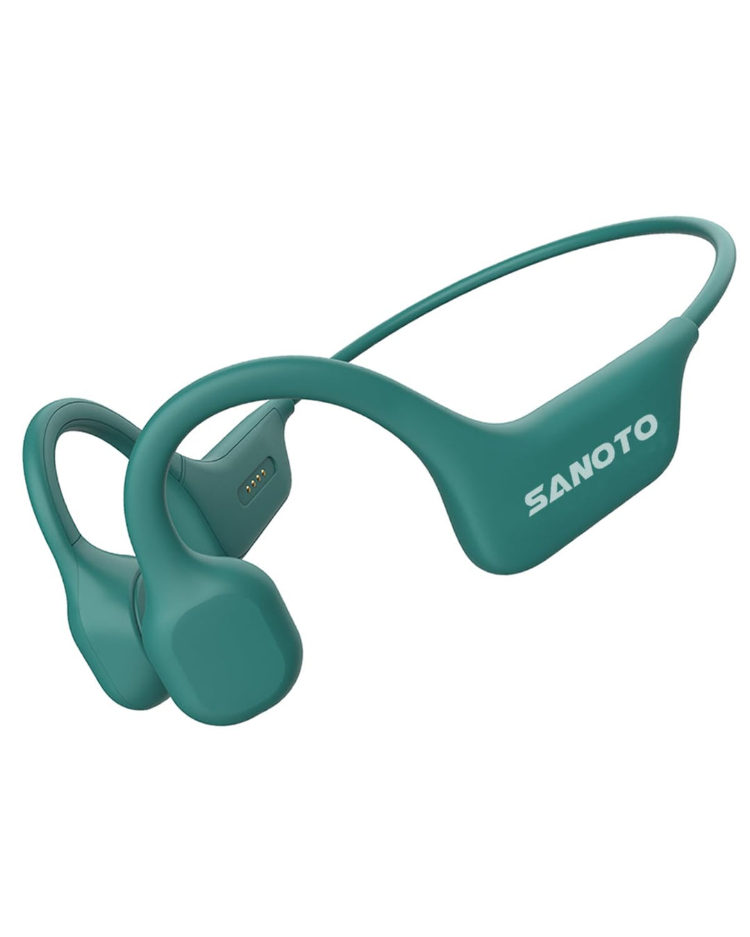 SANOTO Knochenschall Kopfhörer Bluetooth 5.3 Open Ear Kopfhörer IPX7 wasserdichte Schweissfeste Bone
