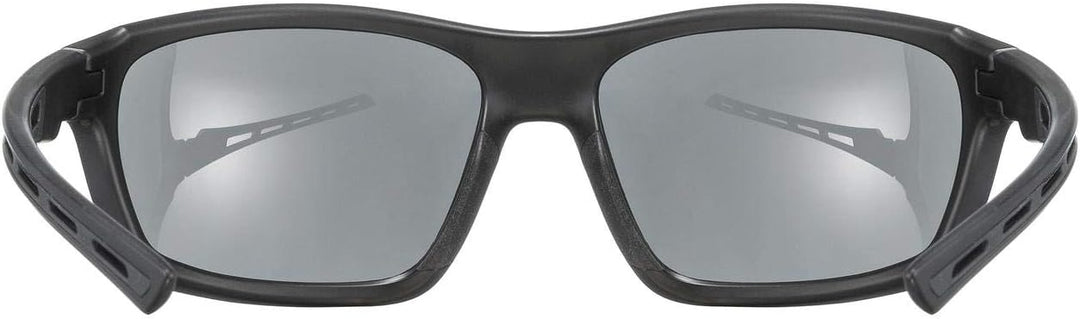 uvex Unisex Sportstyle 229 Sportbrille (1er Pack) Einheitsgrösse black mat/silver, Einheitsgrösse bl