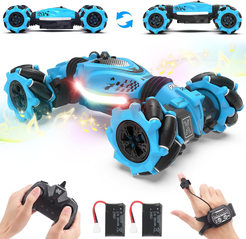 Dysaim Ferngesteuerte Auto mit Handsteuerung Ferngesteuertes Auto RC Stunt Car Drift 2,4 GHz 4WD 360