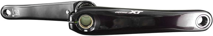 Shimano Unisex – Erwachsene Deore XT Kurbelarmsatz, schwarz, 180 mm