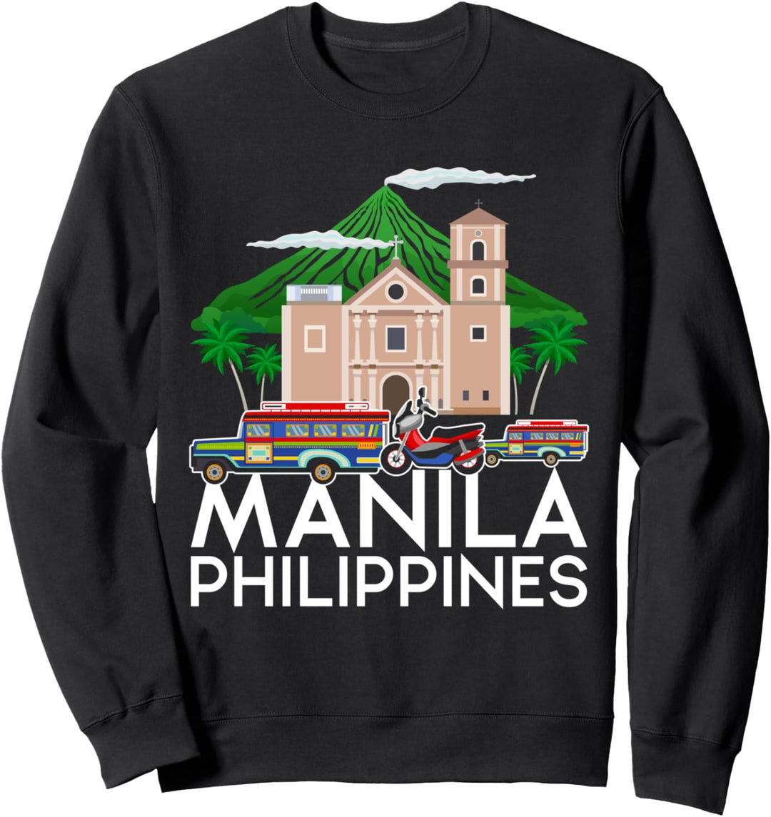 Filipino Filipina Sommerurlaub Manila Philippinen Sweatshirt