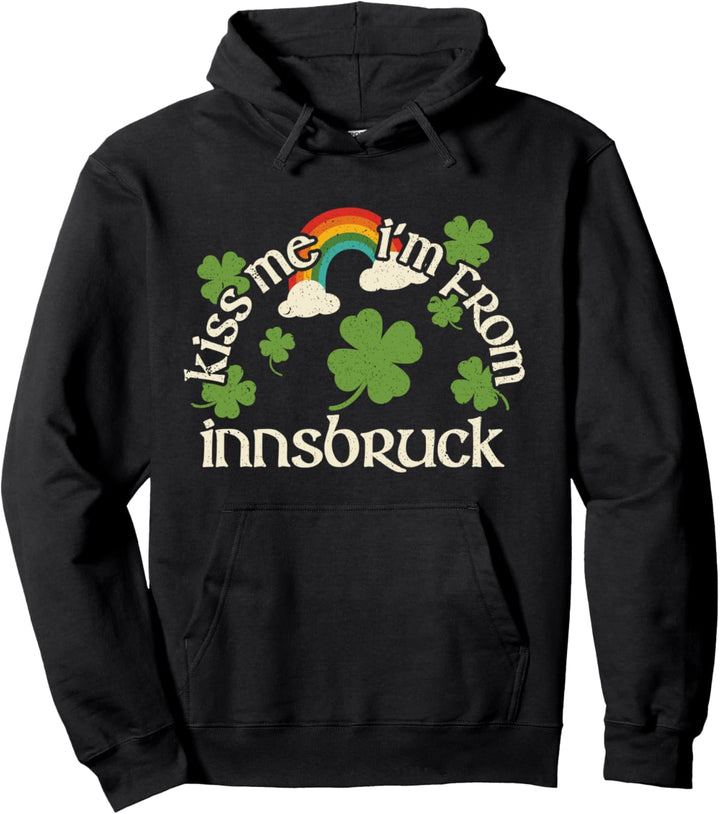 Küss mich Shamrock - City St. Patrick's Day Innsbruck Pullover Hoodie