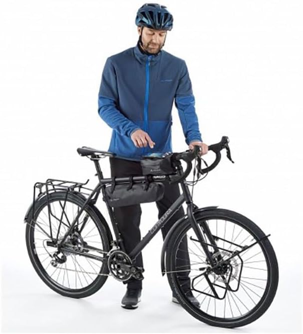 VAUDE Fahrradtasche Aqua Schwarz, Schwarz
