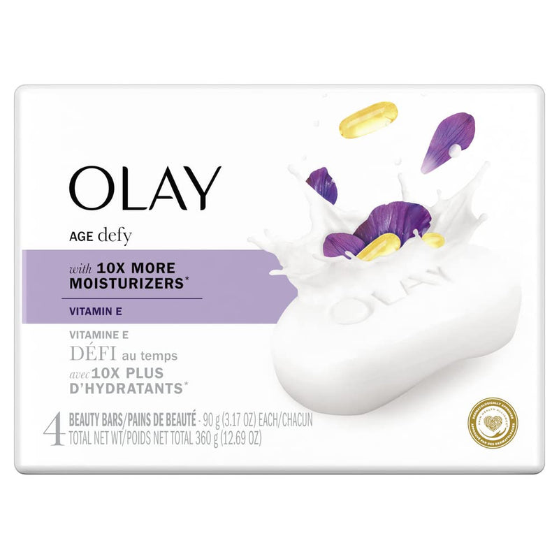 Olay Age Defying Beauty Bar Soap, 4 ct by Olay