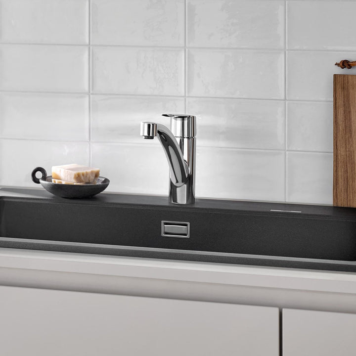 GROHE Start - Einhand-Spültischarmatur (DN 15, Schwenkbereich 140°, Einlochmontage), chrom, 30530002