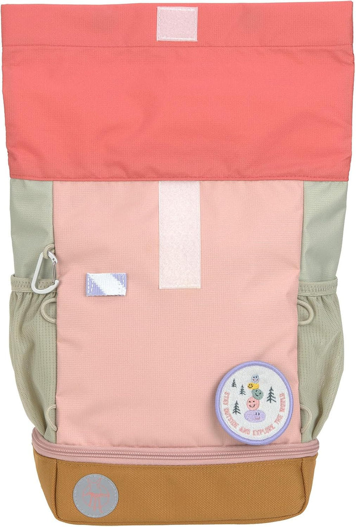 LÄSSIG Kindergartenrucksack Kinderrucksack Rolltop mit Brustgurt wasserabweisend, 11 Liter/Mini Roll