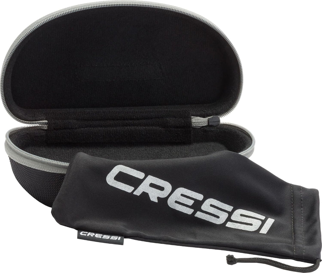 Cressi Ninja - Polarisierte Sonnenbrille Herren und Sonnenbrille Damen, Entspiegelte Gläser Wasserab