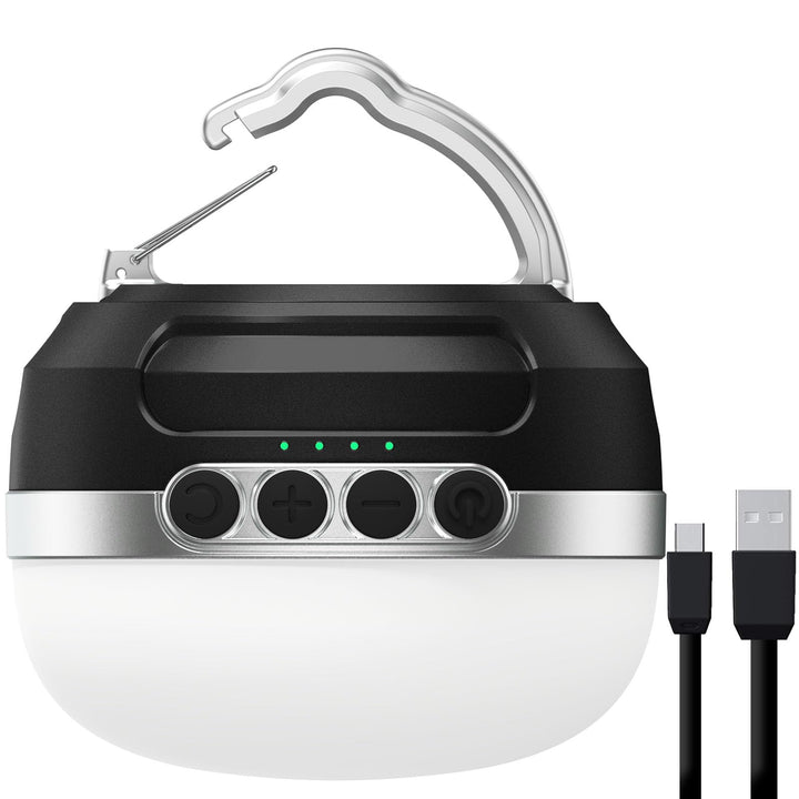 LED Campinglampe RGB Farbwechsel, 8400mAh akku Camping Laterne mit USB C Aufladbar, 5 Lichtmodi, Stu