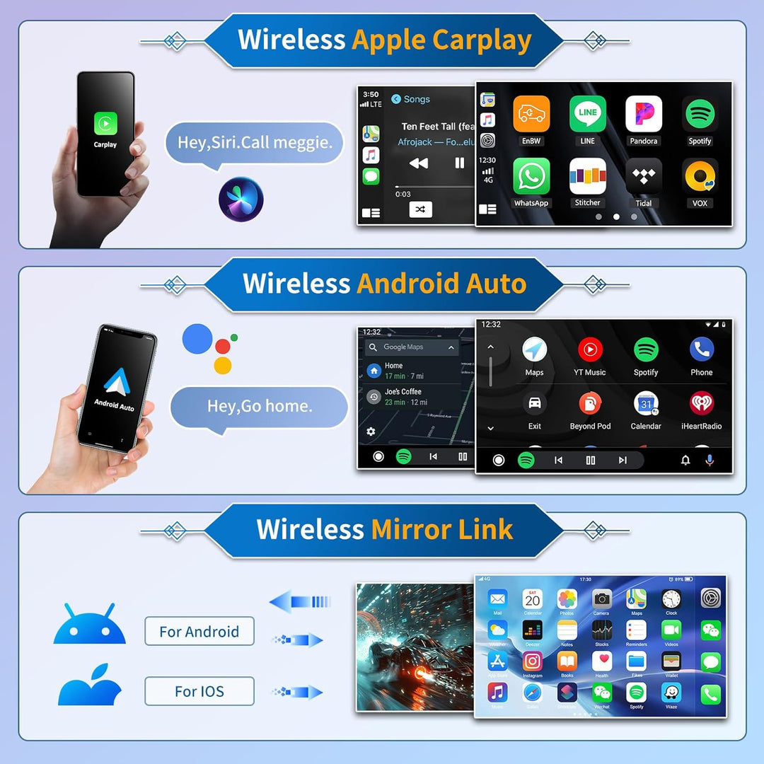 Android 15, 4G+64G 8-Kern CAMECHO Qualcomm Autoradio für Mercedes Benz Smart Fortwo W451 2011-2015 C