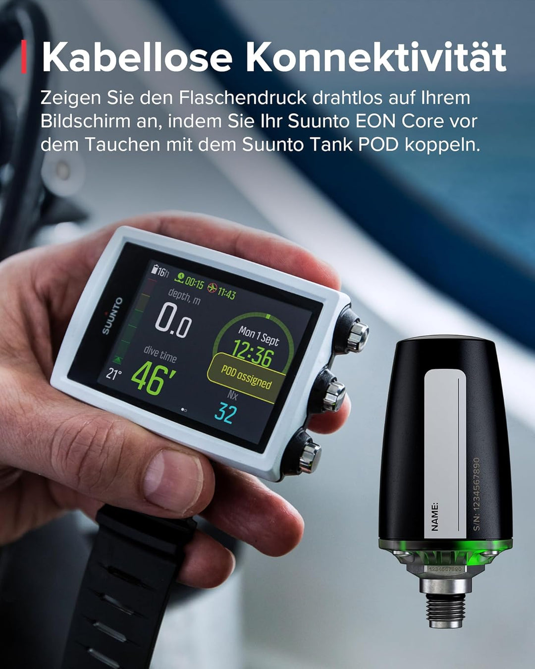 Suunto Dive EON Core Schwarz EON CORE, Schwarz EON CORE