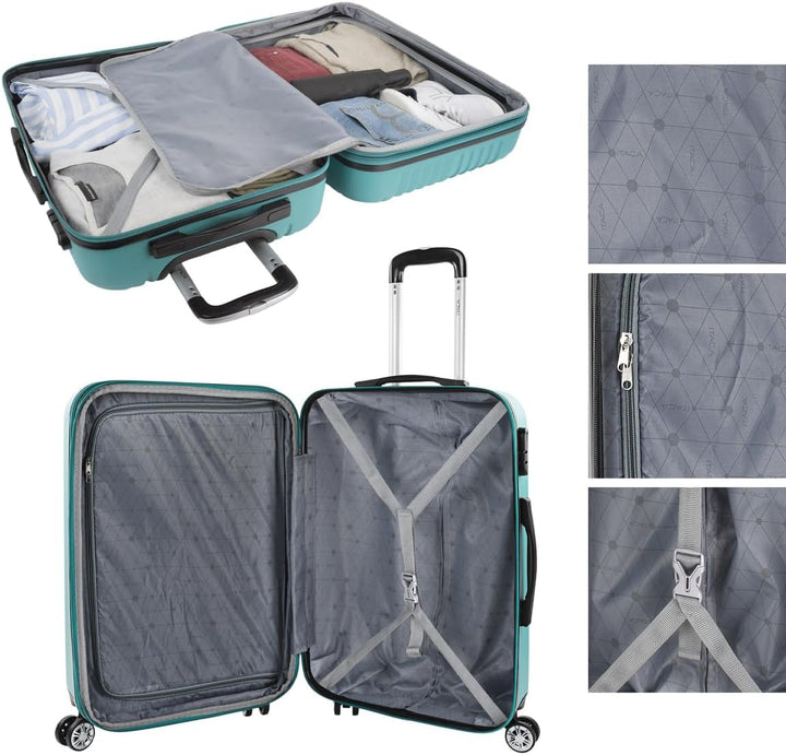 ITACA - Gepäck-Sets, Reisekoffer, Reisekoffer Set, Kofferset, Hartschalenkoffer, Trolley-Set, Luggag