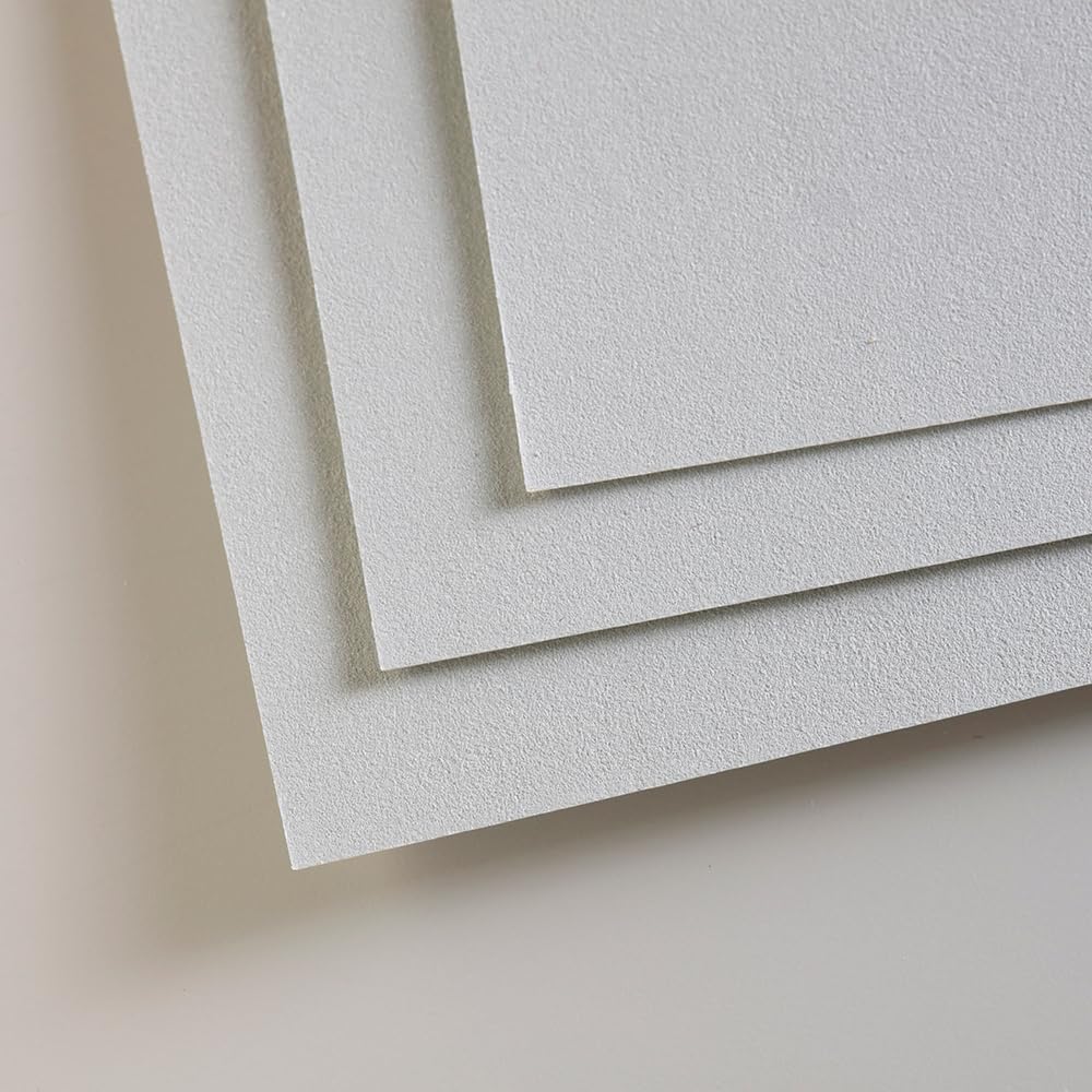 Clairefontaine 96112C Zeichenblock Pastelmat (12 Blatt, 30 x 40 cm, 360 g, mit 4 transparenten Trenn