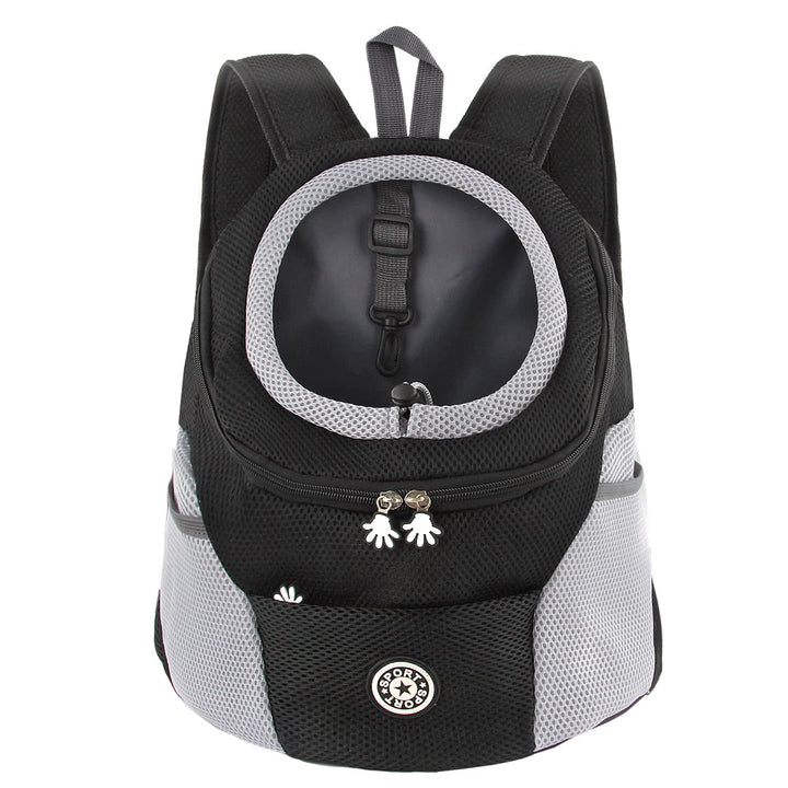 Hundetrage-Rucksack Welpentasche Kleine Haustier-Fronttasche mit Atmungsaktivem, Head-Out-Design, Wa