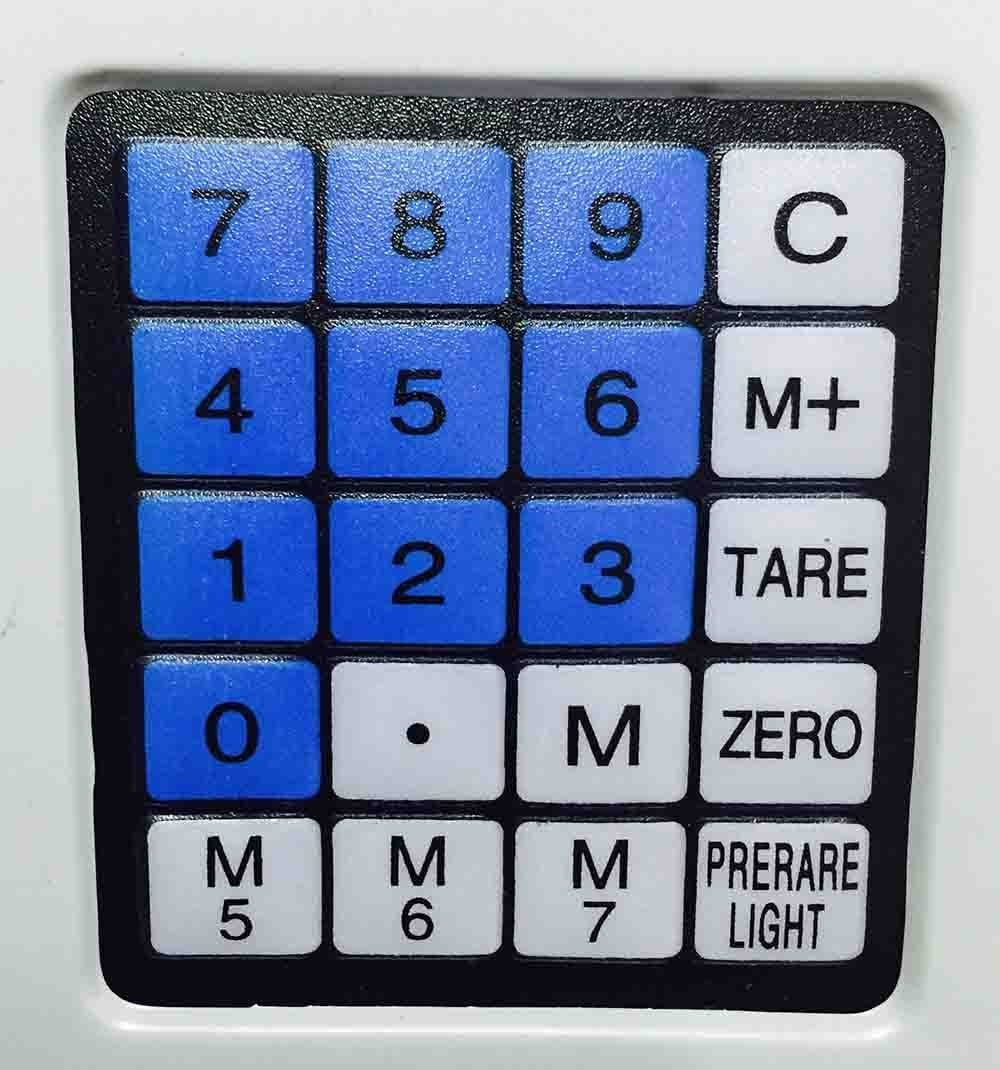 TEMPO DI SALDI Professionelle digitale Elektronikwaage Min. 5 g max. 40 kg Abteilung 5 g