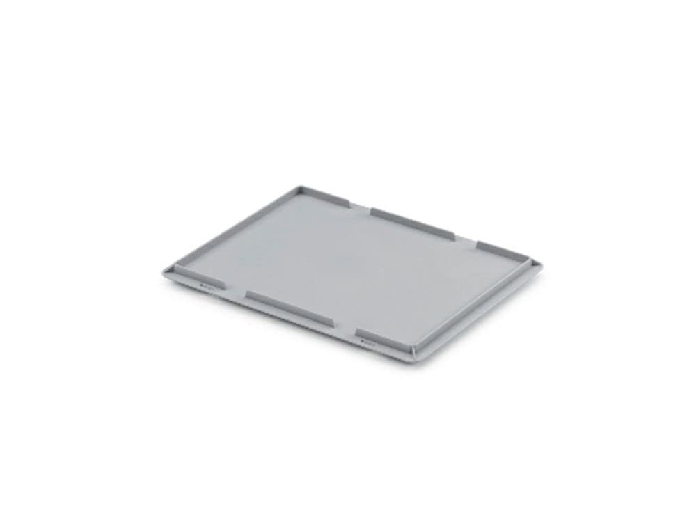 Auflagedeckel für Eurobehälter | BxT 20x30cm | Eurobox, Transportbox, Transportbehälter, Stapelbehäl