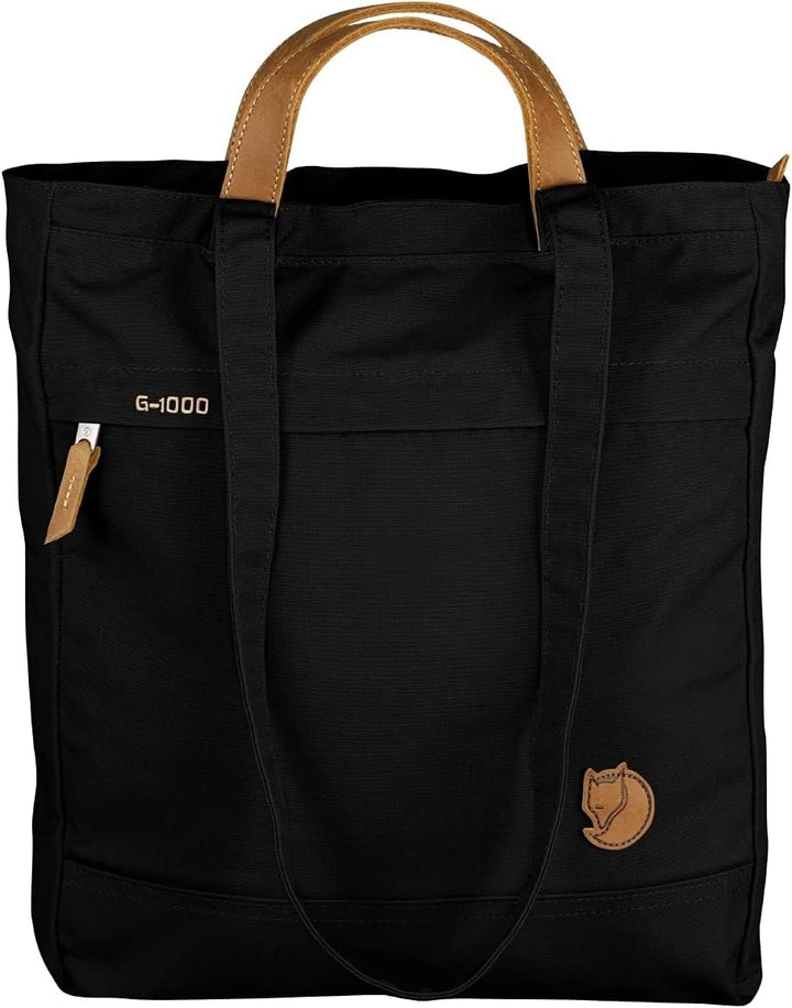 FJÄLLRÄVEN Unisex Erwachsene, Damen Umhängetasche Totepack No. 1 Black (24203-550) Single, Black (24