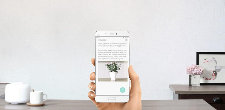 Flower Care - Smart Pflanzenmonitor. Offizielle Europäische Version. Echtzeit Sensoren für Bodenfruc