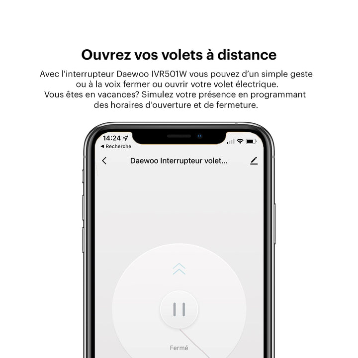Daewoo Security IVR501W Schalter, Weiss