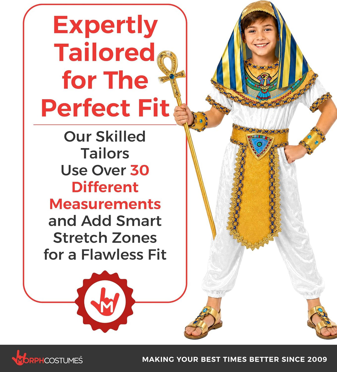 Fun Shack Kostüm Pharao Kinder, Pharao Kostüm Kinder, Kostüm Ägypter Kinder, Ägypten Kostüm Kinder,